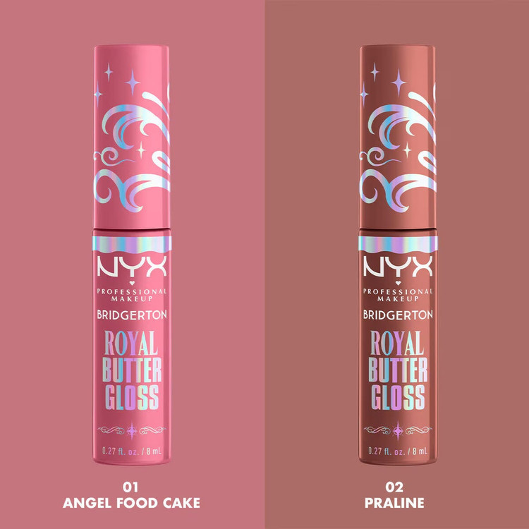 برق لب Nyx Professional Makeup Bridgerton Royal رنگ پرالین