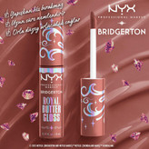 برق لب Nyx Professional Makeup Bridgerton Royal رنگ پرالین