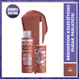 برق لب Nyx Professional Makeup Bridgerton Royal رنگ پرالین