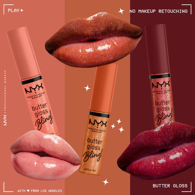 گلاس لب نیوکس پروفشنال میکاپ مدل Bling شماره ۰۳ Pricey