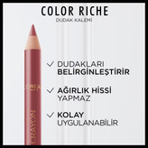 مداد لب لورآل پاریس Color Riche شماره ۶۳۵ Worth It Medium