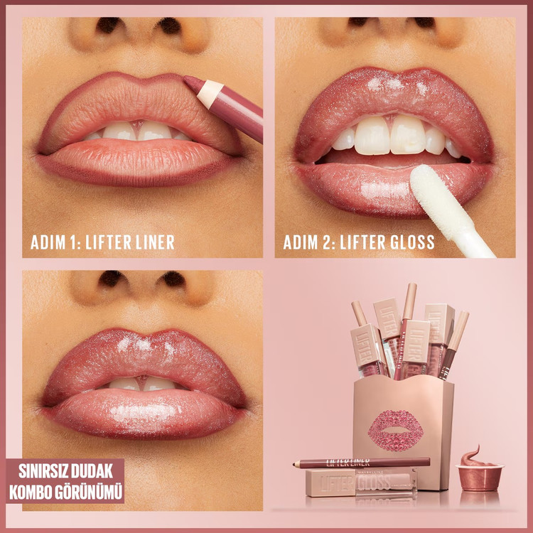 مداد لب Maybelline New York Lifter Liner شماره 09 Peaking
