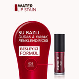 رژ لب مات و ماندگار Flormar Water Lip Stain شماره 003