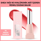 میبلین نیویورک لیفتر گلیز بالم لب رنگی حاوی روغن شیا و هیالورونیک اسید ۰۵ پچ کوئِنچ