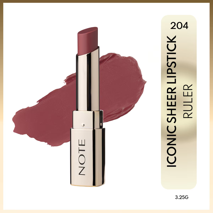 رژ لب شفاف Note Iconic شماره 204