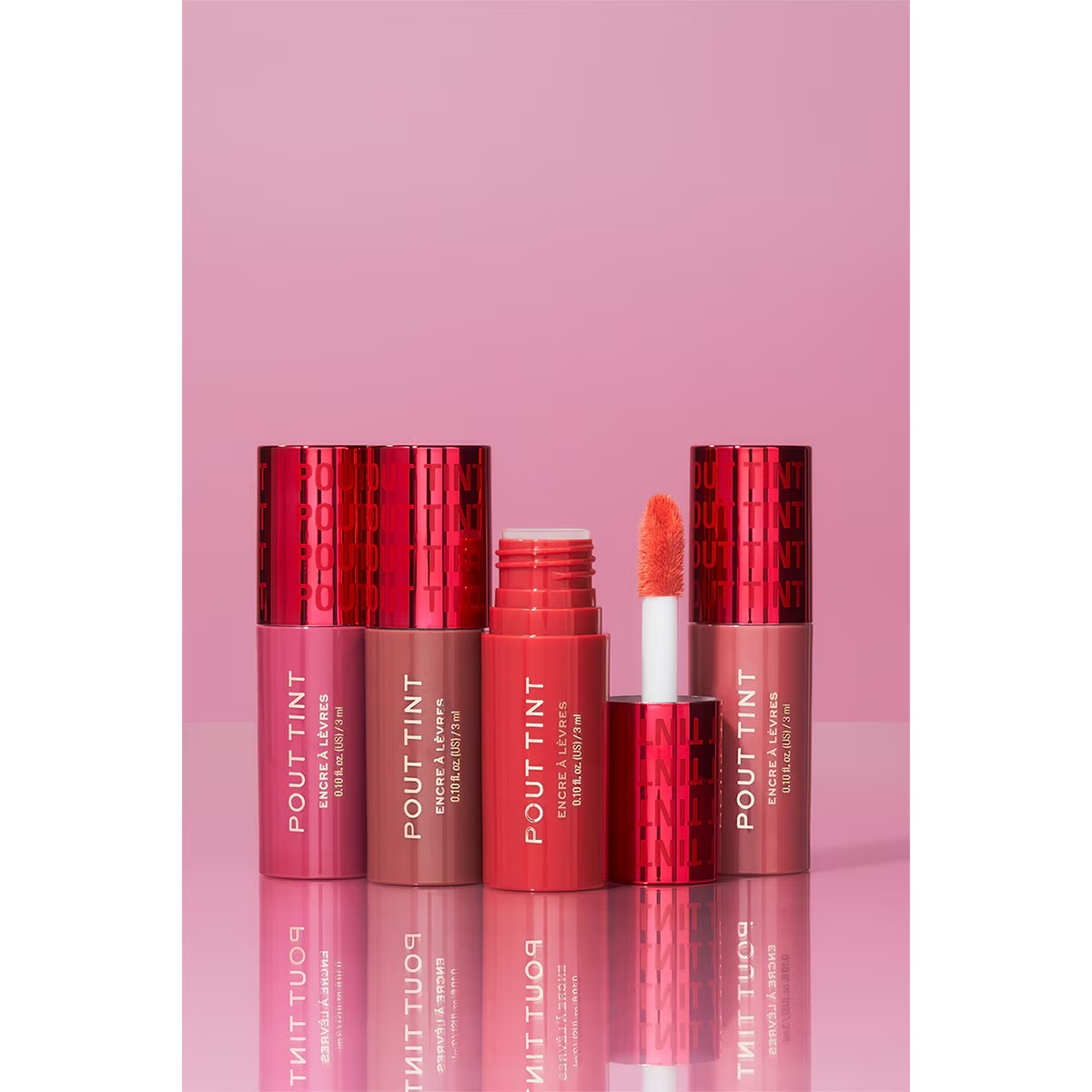 رژ لب مایع Revolution Pout Tint با رنگ مِیو مورد علاقه
